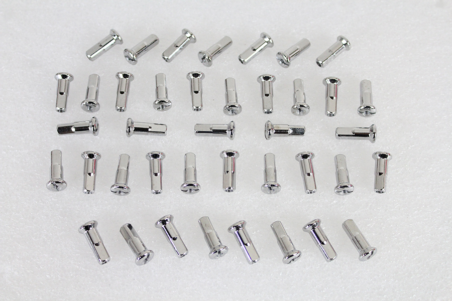 Spoke 40 Piece Stainless Steel Nipple Set
