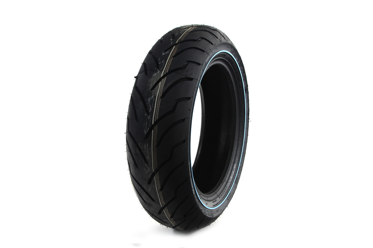 Rear Dunlop American Elite 180/65B x 16" Narrow Whitewall