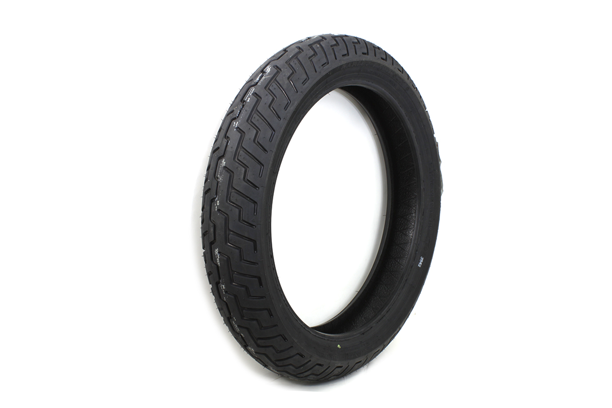 Front Dunlop D402 130/70B x 18" Blackwall Tire