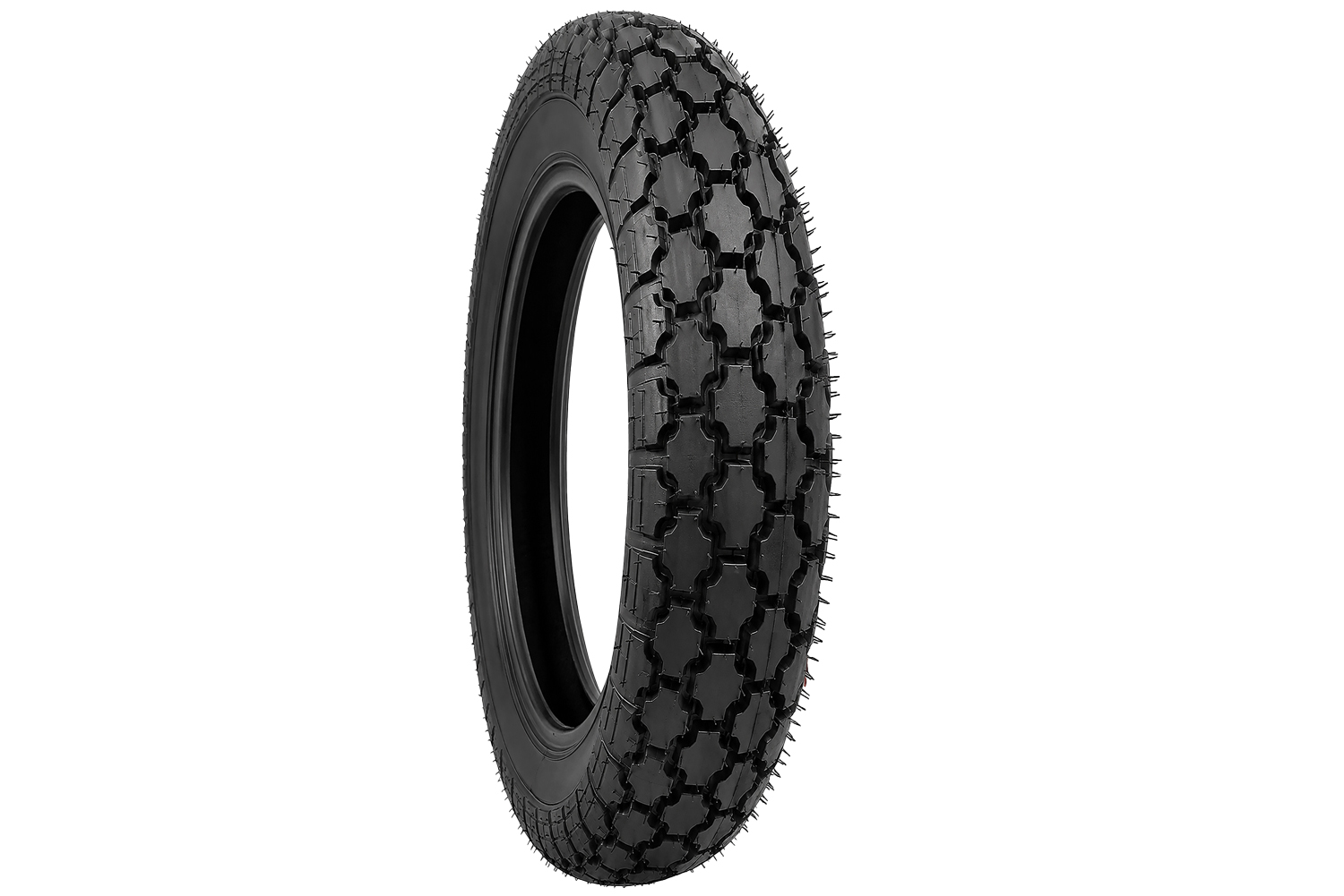 Beck 5.00 x 16" Button Thread Tire Black