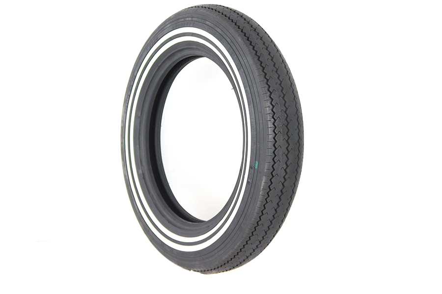VeeMoto 500-16 Double White Stripe Tire