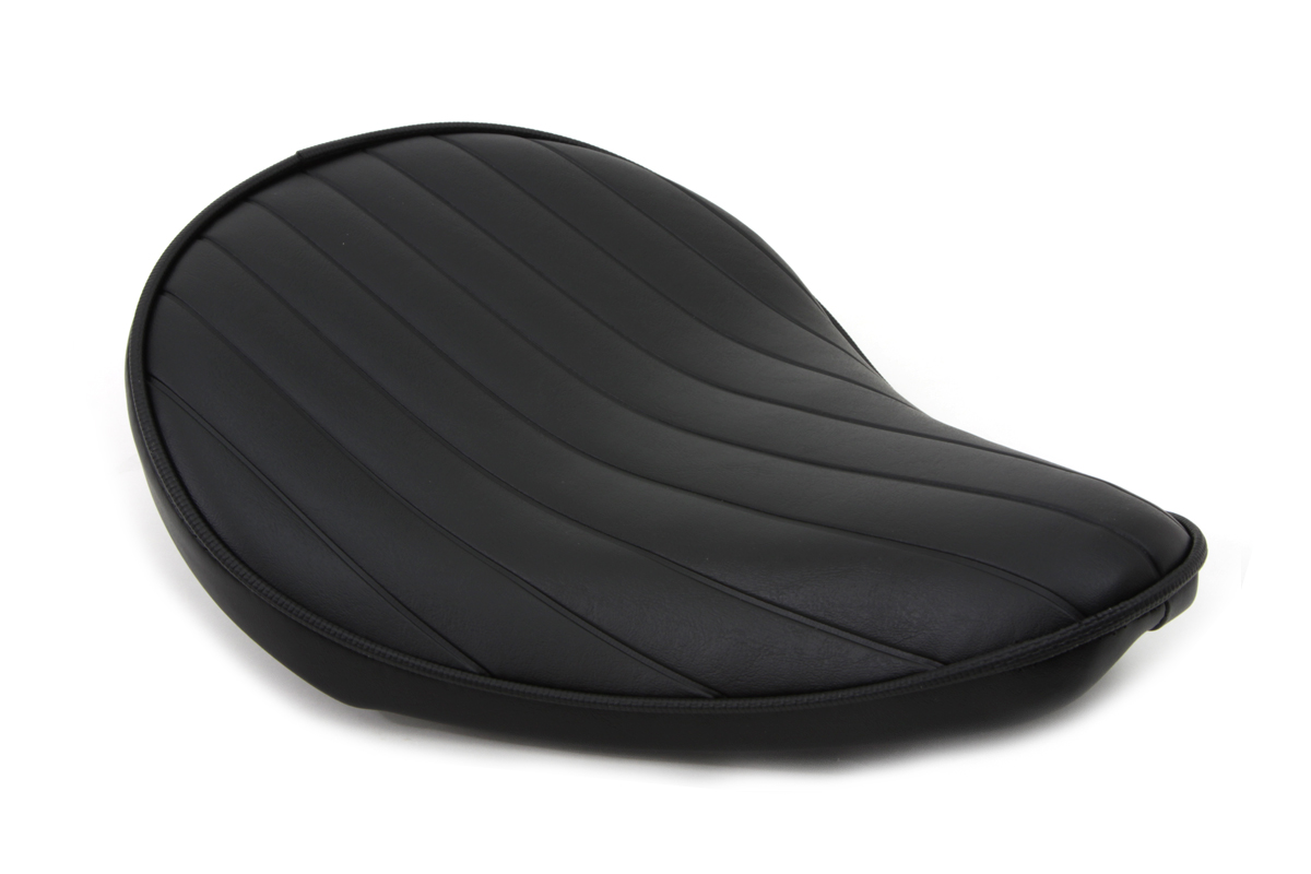 Black Tuck and Roll Solo Seat Small