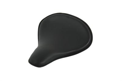 Black Leather Velo Racer Solo Seat fits Harley Davidson - Picture 2 of 3