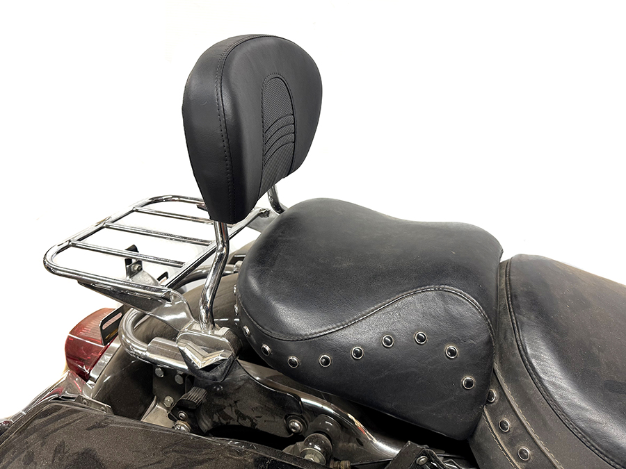 OE Passenger Stitch Backrest Seat Pad Black