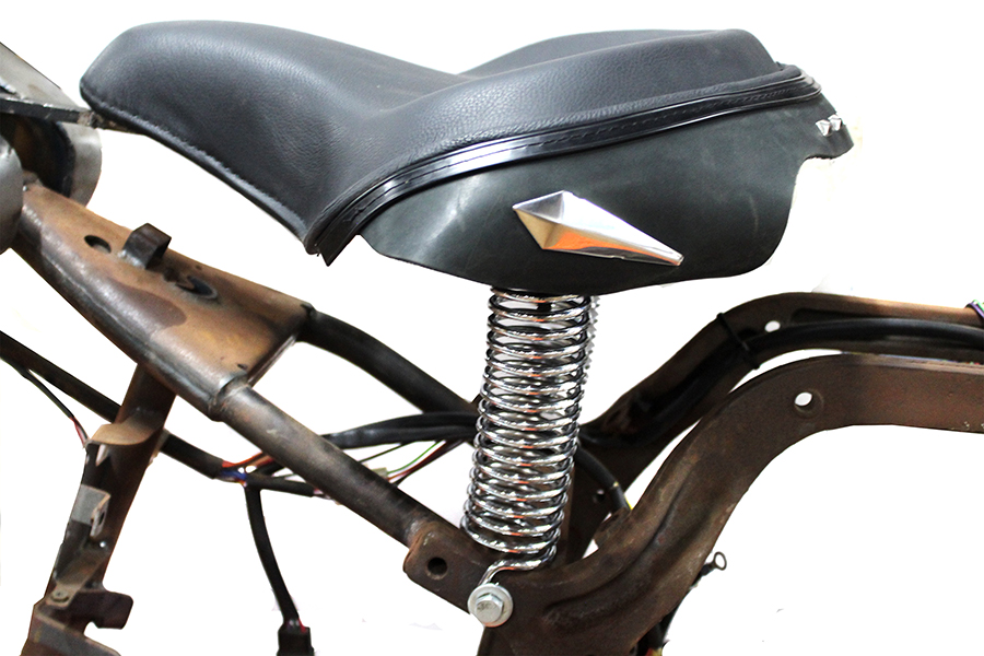 Black Police Solo Seat Kit