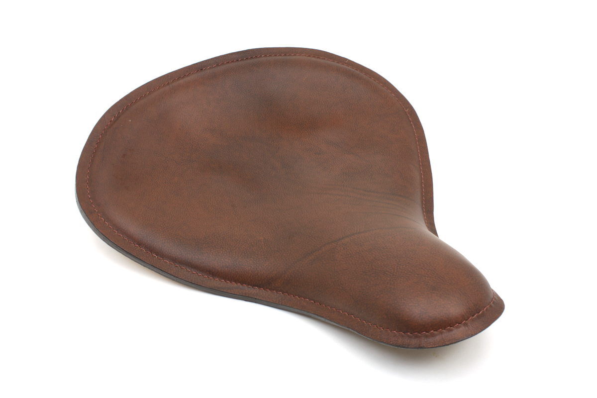 *UPDATE CG Cowboy Brown Leather Velo Racer Solo Seat