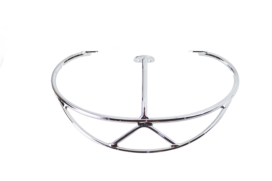 Retro Solo Seat Support Rail Chrome