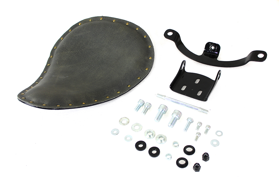 Solid Mount Bates Spring Saddle Solo Seat Kit