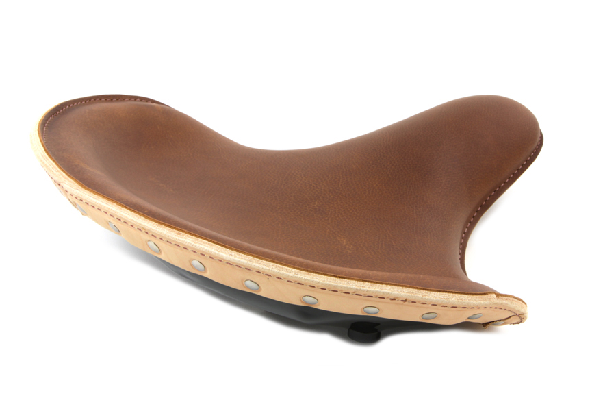 Corbin Gentry Brown Solo Seat fits Harley Davidson