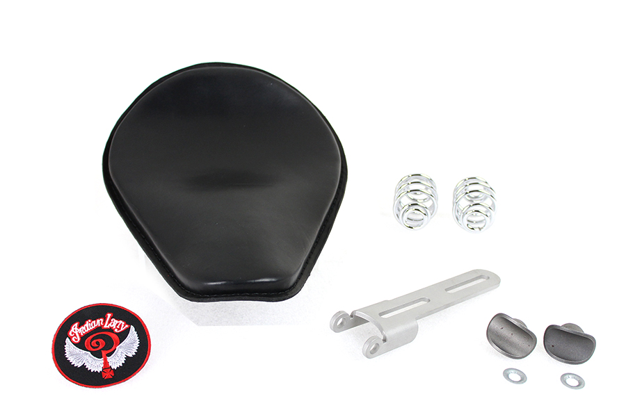 Indian Larry Style Solo Seat Kit Black