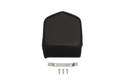 Smooth Black Pointed Sissy Bar Pad