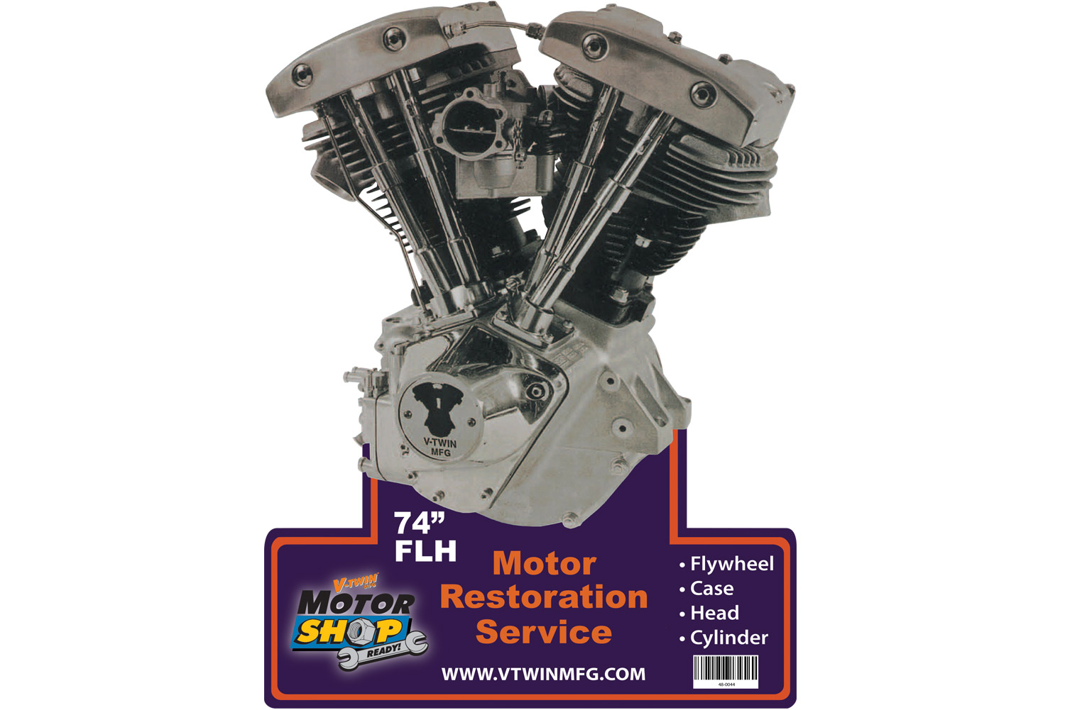 Shovelhead Engine Plaque
