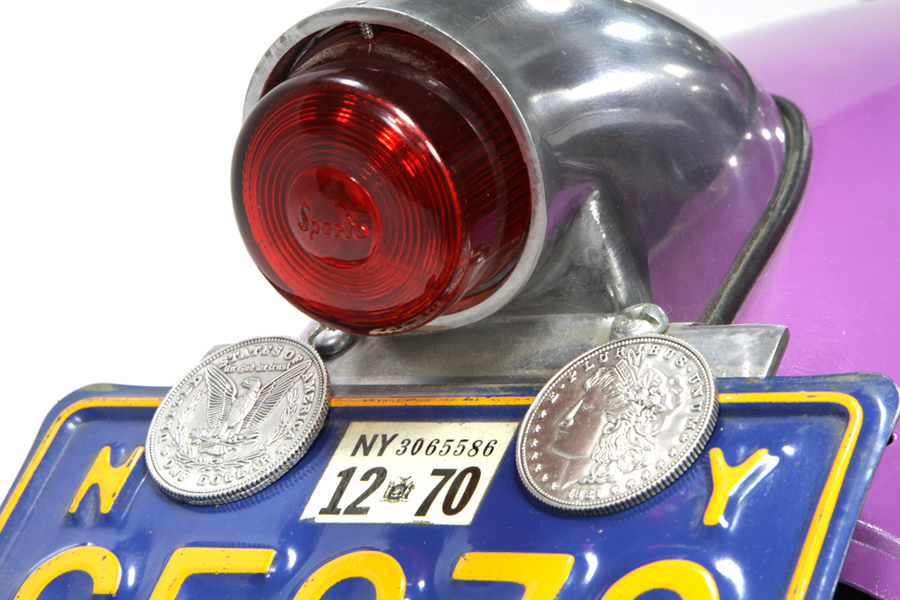 Silver Dollar Concho Set