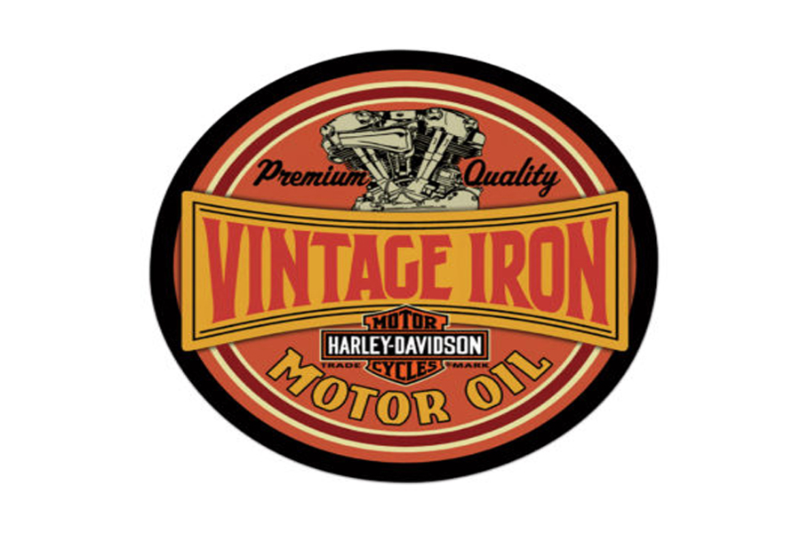 Vintage Iron Tin Sign