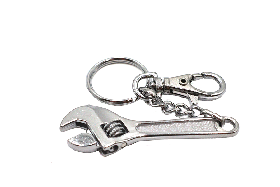 Adjustable Wrench Design Keychain