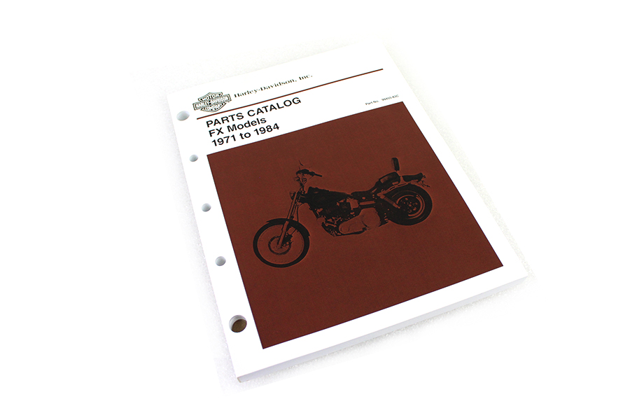 OE 1971-1984 FX Parts Manual