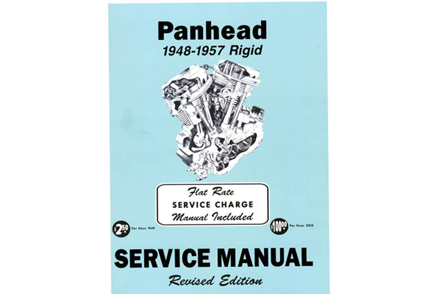 Factory Service Manual for 1948-1957 Panhead and Rigid