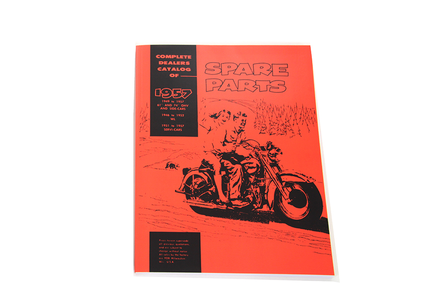 Spare Parts Book for 1949-1957 Panhead