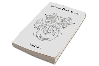 Factory Service Bulletin for 1912-1926 Big Twin