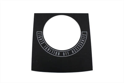 Black Dash Panel Decals