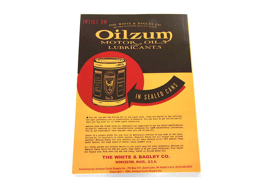 1930-1940 Big Twin Spare Parts Book