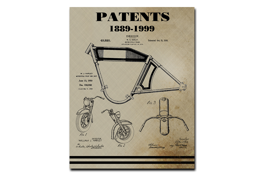 Motorcycle Engine Patent Book