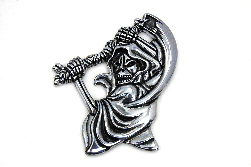 Pewter Grim Reaper Emblem