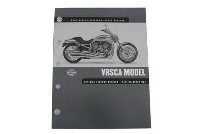 OE Factory Spare Parts Book for 2002 VRSC