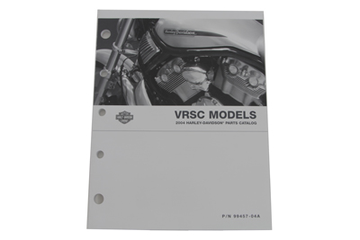 OE Factory Spare Parts Book for 2004 VRSC