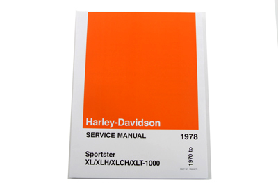 OE Factory Service Manual for 1970-1978 XL