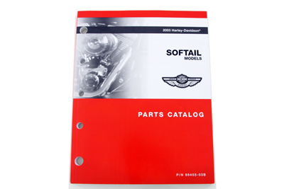 *UPDATE Factory Spare Parts Book for 2003 FXST-FLST