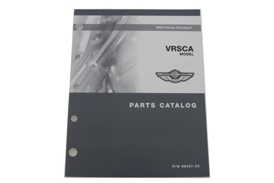 Factory Spare Parts Book for 2003 VRSC