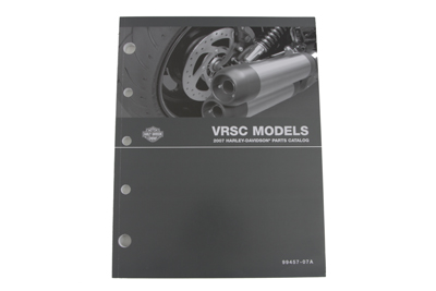 OE Factory Spare Parts Book for 2007 VRSC