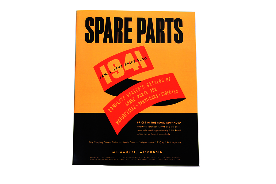 1930-1936 VL and 1936-1941 Overhead Valve Parts Book