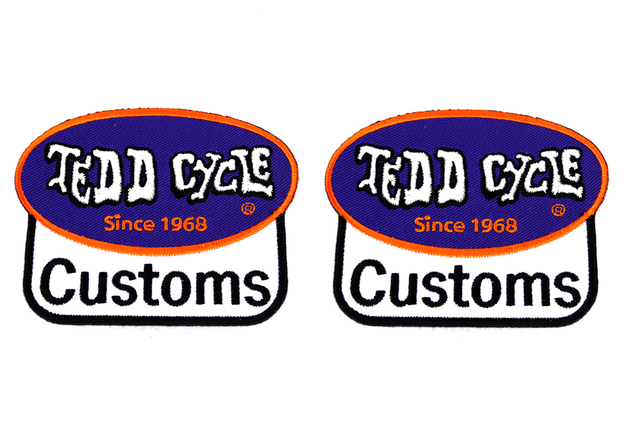 Tedd Cycle Parts and Service Patch Set