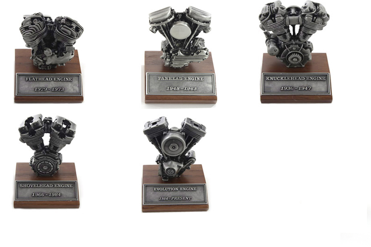 Pewter Motor Model Set