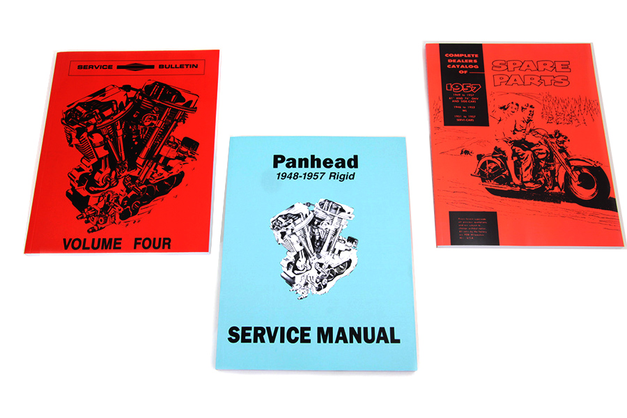 1948-1957 Panhead Book Set