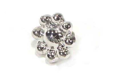 Flower Seat Decoration Chrome