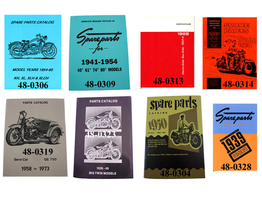 Flat Head Parts Book Set