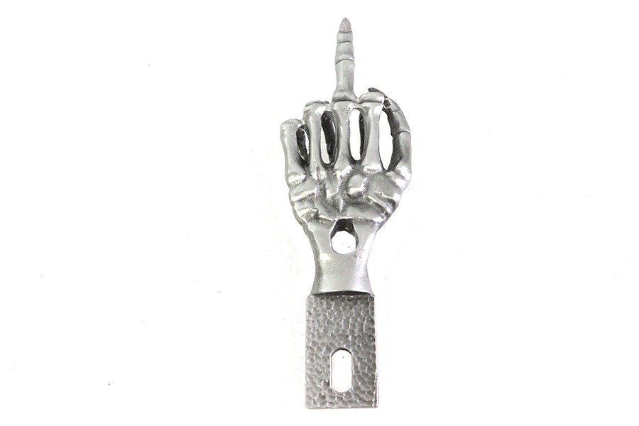 Middle Finger License Plate Topper