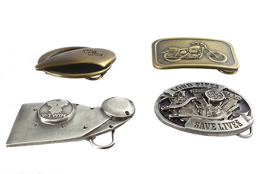 V-Twin Ironhead Series Belt Buckle Set