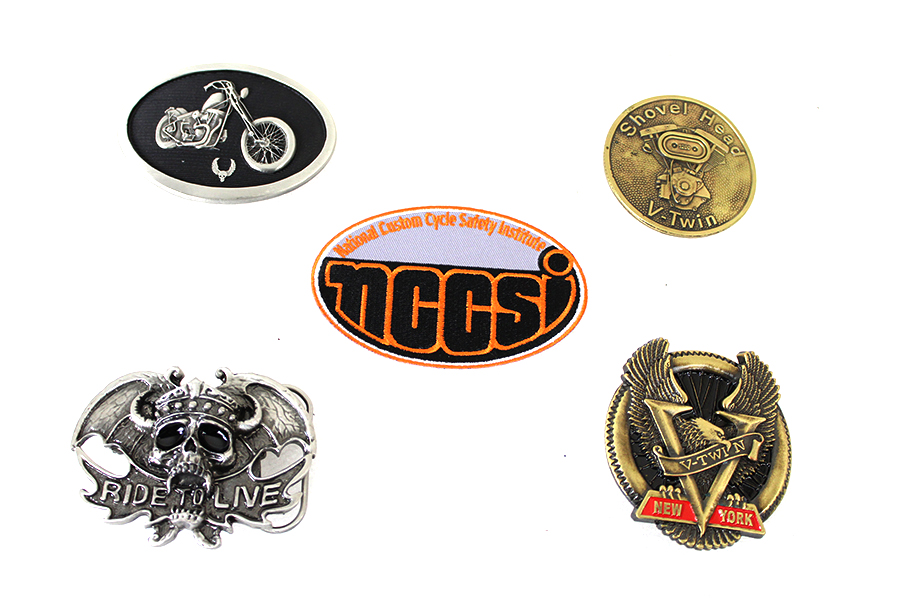 V-Twin Chopper Series Belt Buckle Set