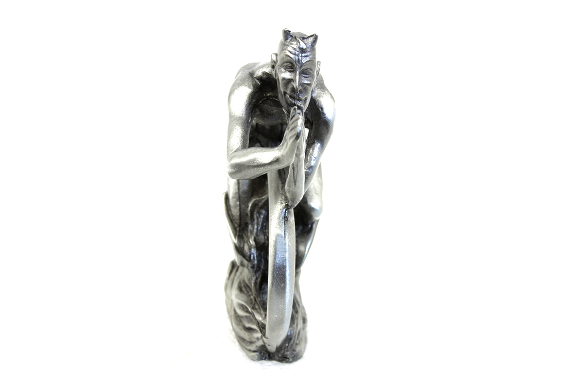 Devil and Wheel Fender Ornament
