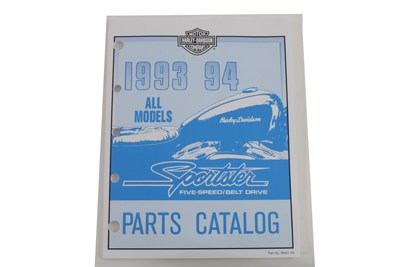 OE Factory Spare Parts Manual for 1993-1994 XL