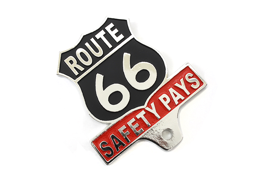 TRUCK CAR NEW RT 66 LICENSE PLATE TOPPER