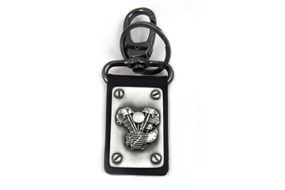 Knucklehead Motor Keychain