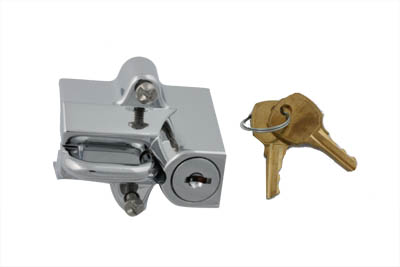 Chrome Helmet Lock