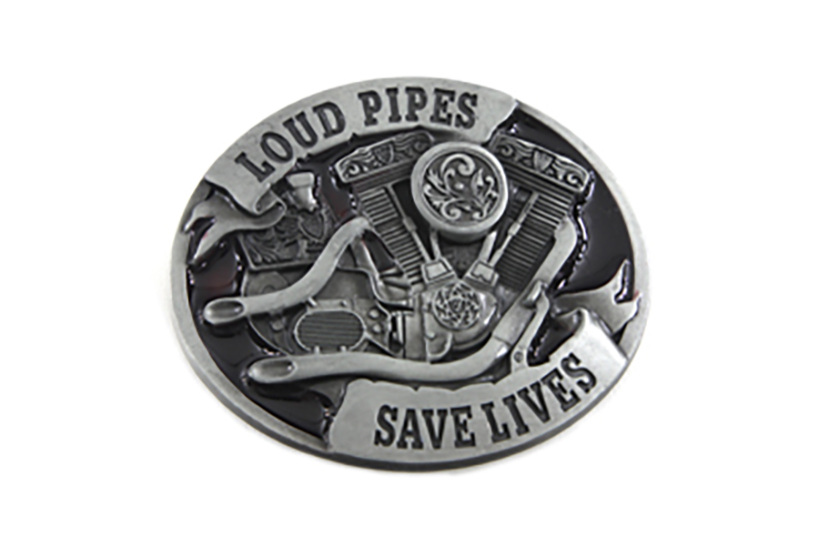 Loud Pipes Belt Buckle