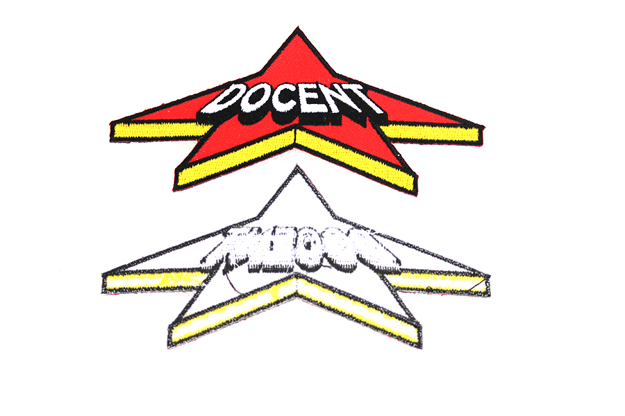 Docent Star Patch Set