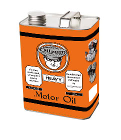 One Gallon Oilzum Metal Can